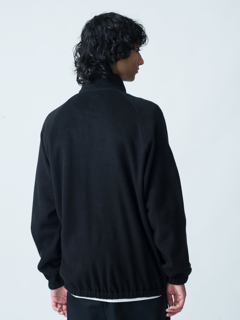 Silk Fleece Blouson 詳細画像 black 2