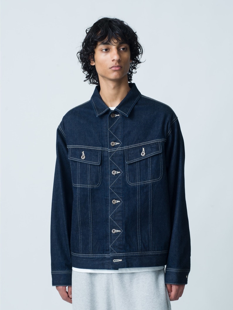 Riders Denim Organic Cotton Jacket 詳細画像 indigo 1