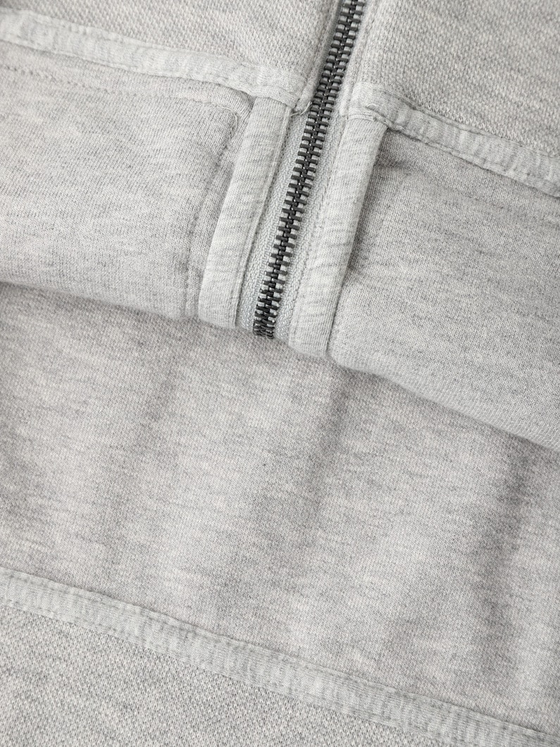 Double Knit Pique Track Jacket 詳細画像 light gray 4