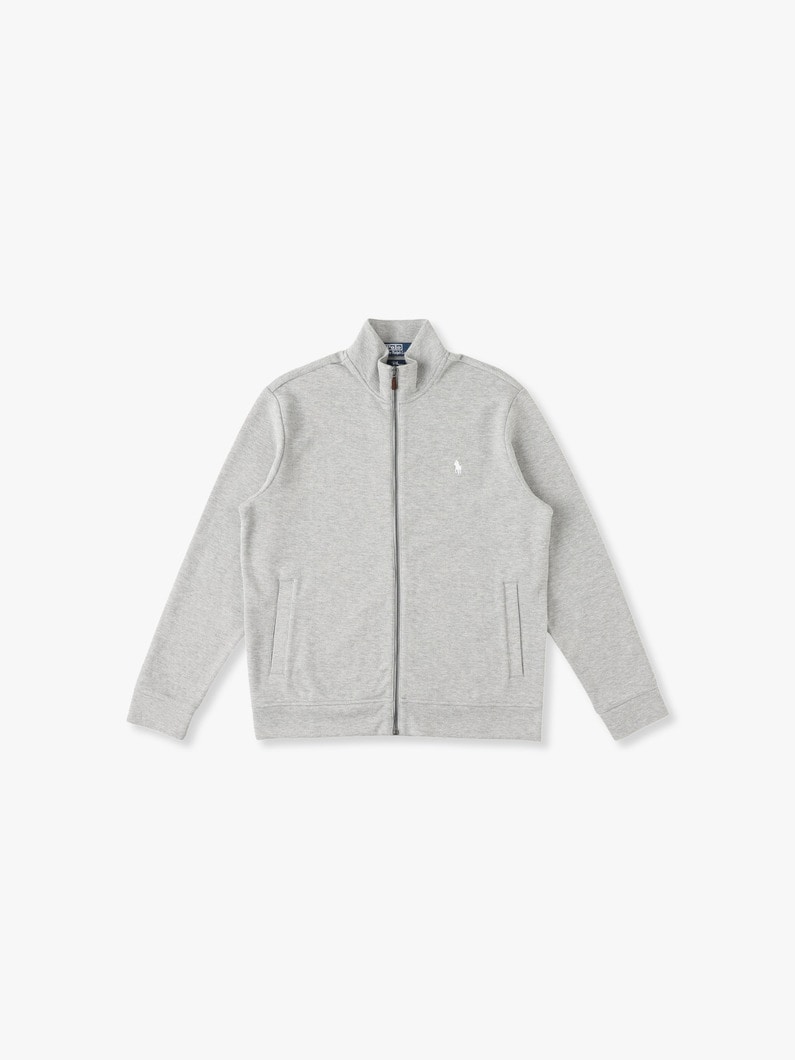 Double Knit Pique Track Jacket 詳細画像 light gray 2