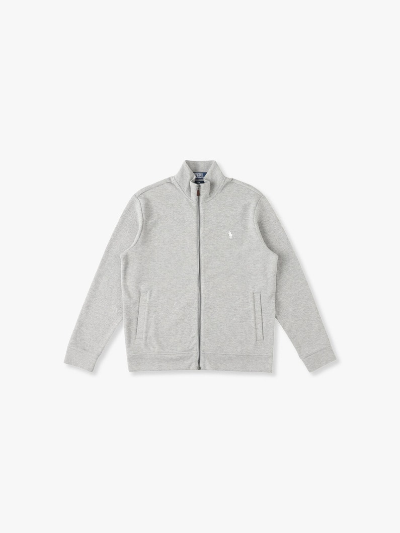 Double Knit Pique Track Jacket 詳細画像 light gray 3