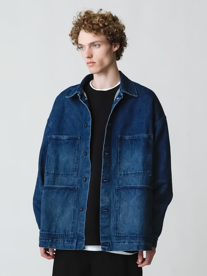 Denim Shirt Jacket【ジャケット】 詳細画像 indigo 1