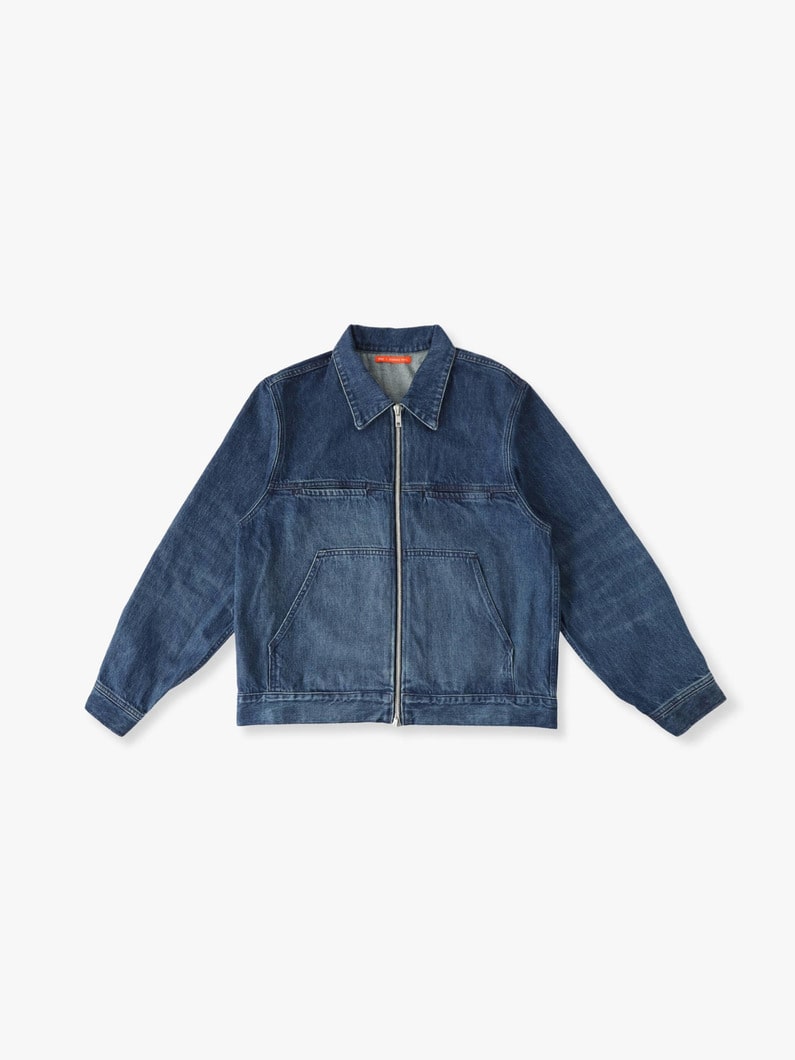 Denim Zip Work Jacket | ジャケット 詳細画像 indigo 4