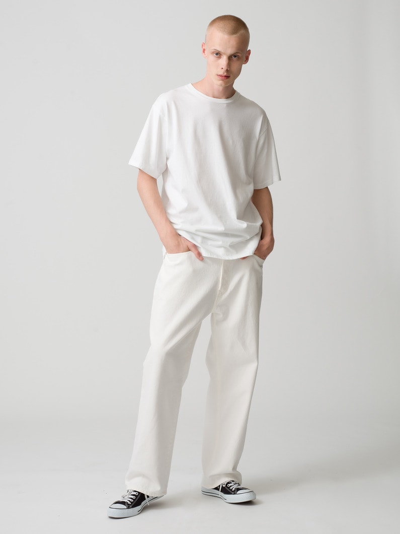 Off White Wide Fit Denim Pants 詳細画像 off white 2