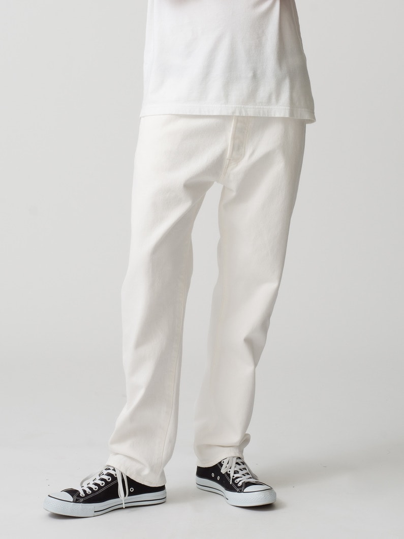 Off White Slim Straight Fit Denim Pants 詳細画像 off white 1