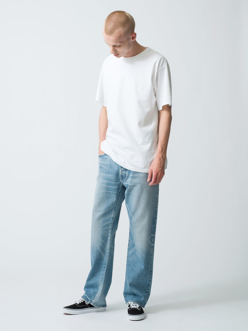 Straight Fit Denim Pants 詳細画像 blue 2