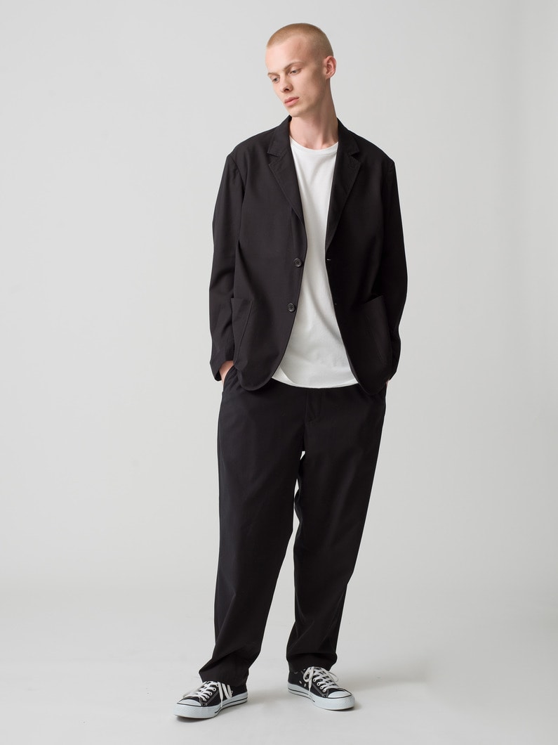 Brushed Gabardine Pants 詳細画像 black 2