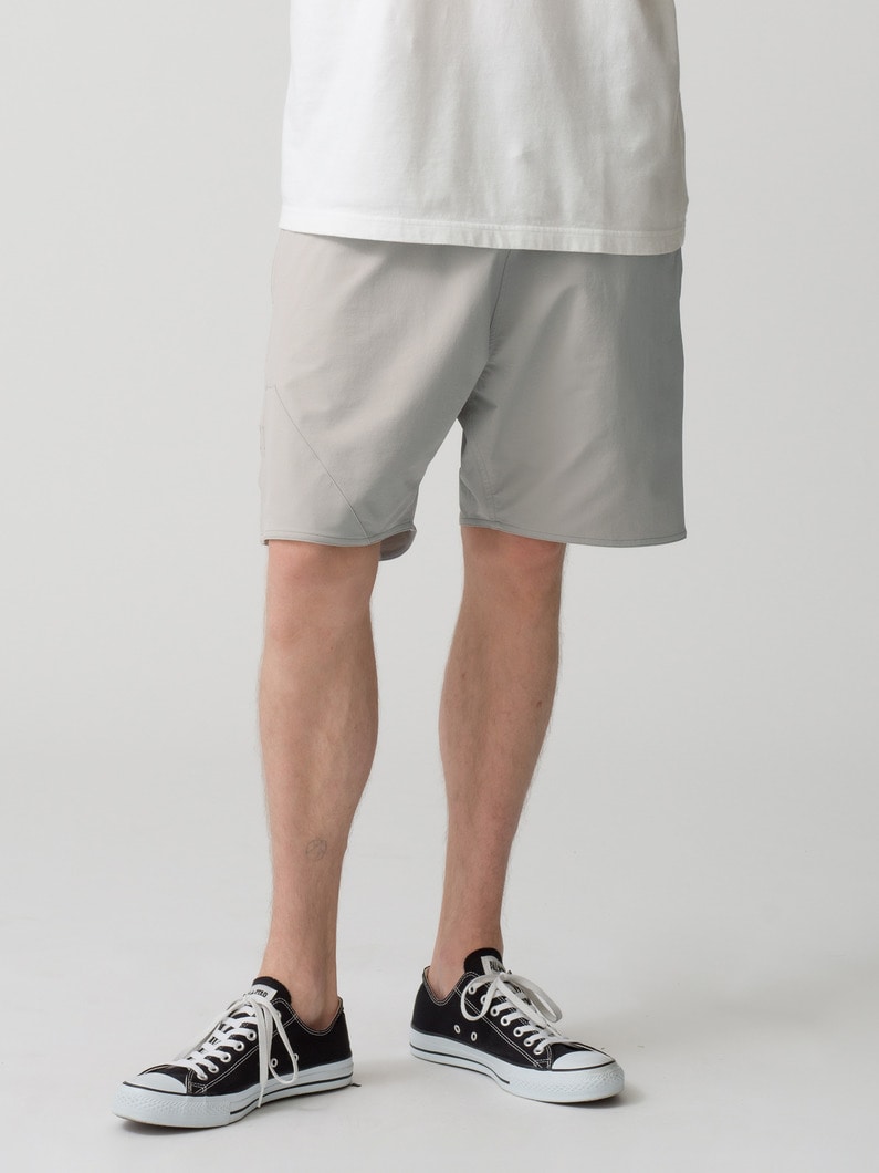 Double Weave Nylon Shorts 詳細画像 light gray 1