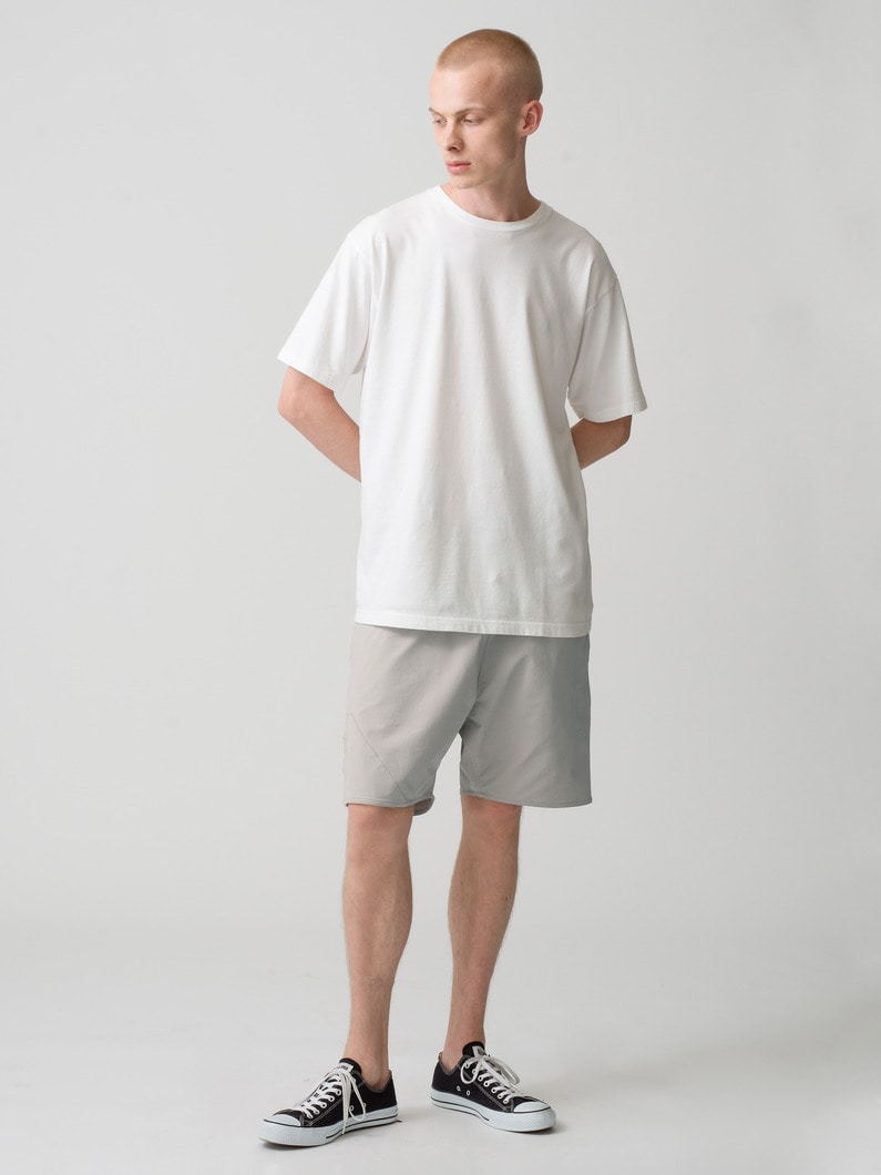 Double Weave Nylon Shorts 詳細画像 light gray 2