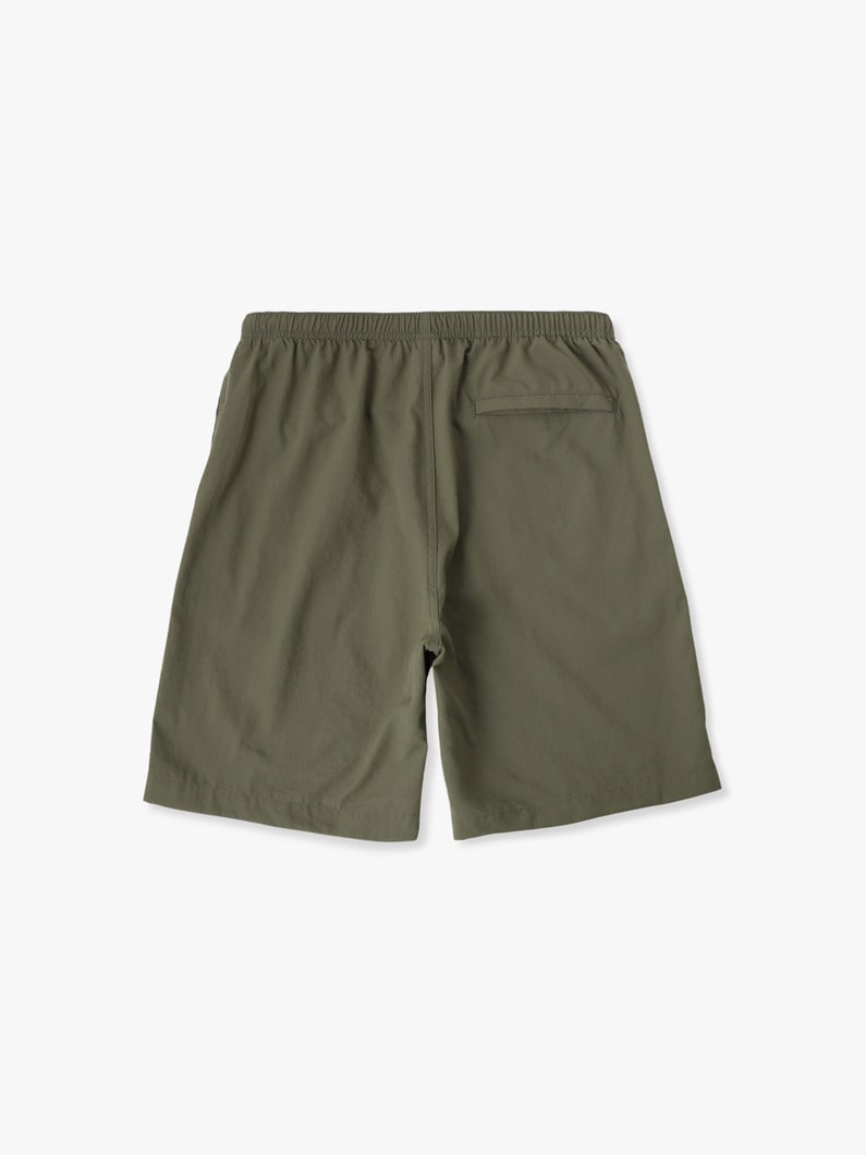 Recycled Polyester Twill Baggy Shorts 詳細画像 gray 1