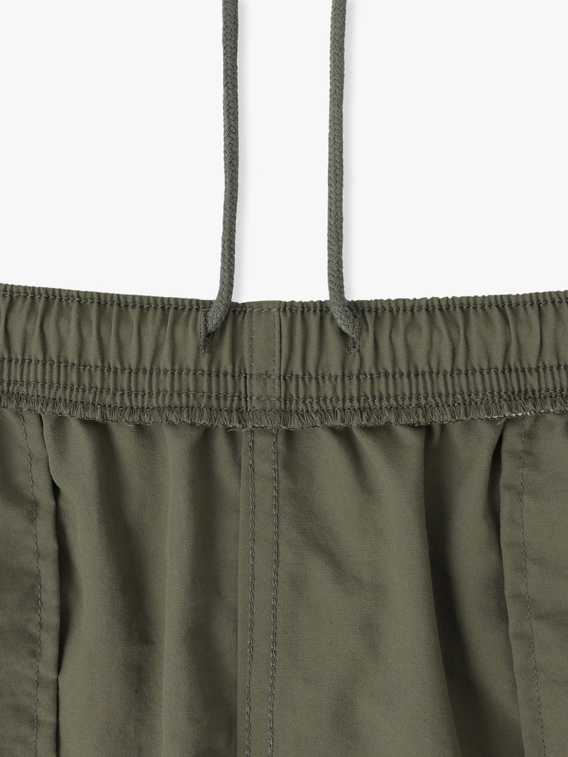 Recycled Polyester Twill Baggy Shorts 詳細画像 gray 2