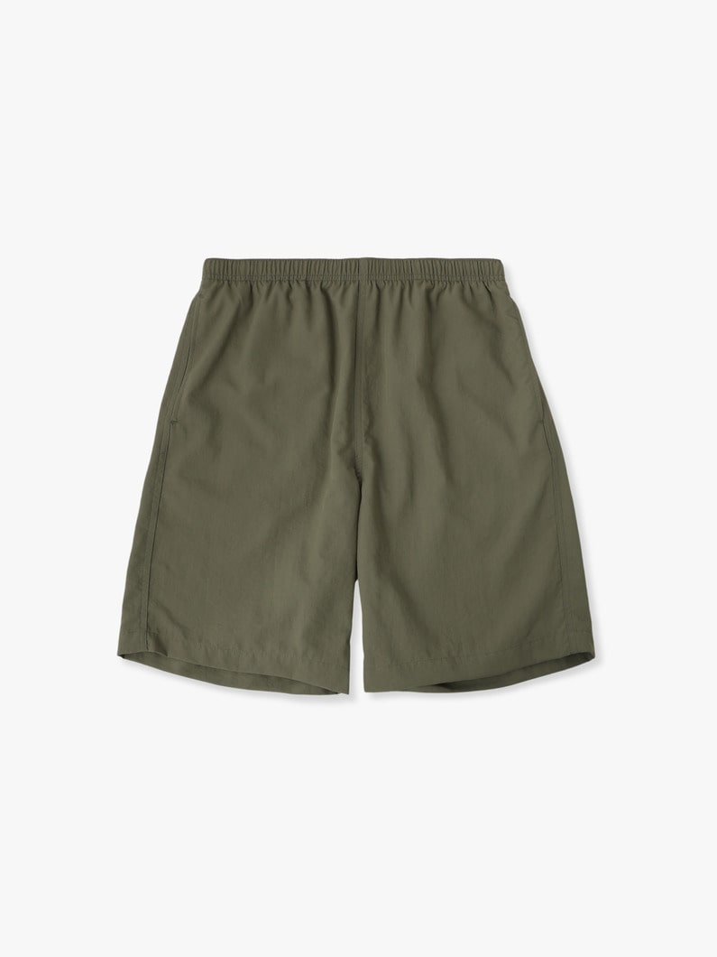 Recycled Polyester Twill Baggy Shorts 詳細画像 olive