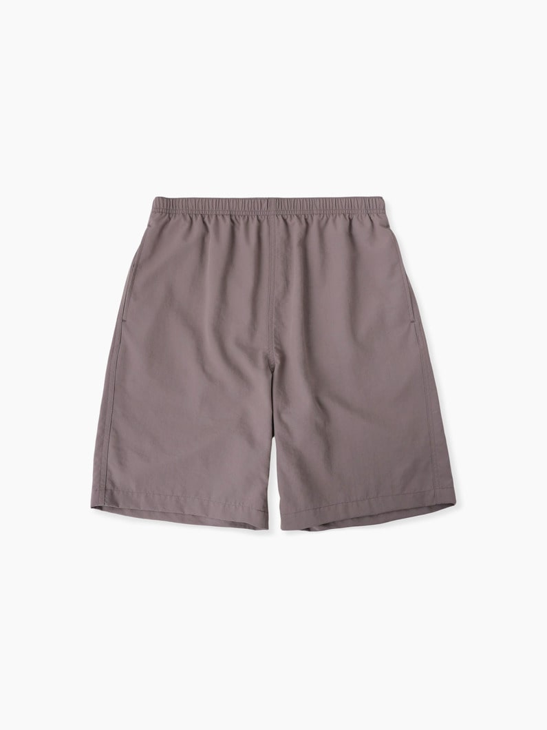 Recycled Polyester Twill Baggy Shorts 詳細画像 gray 3