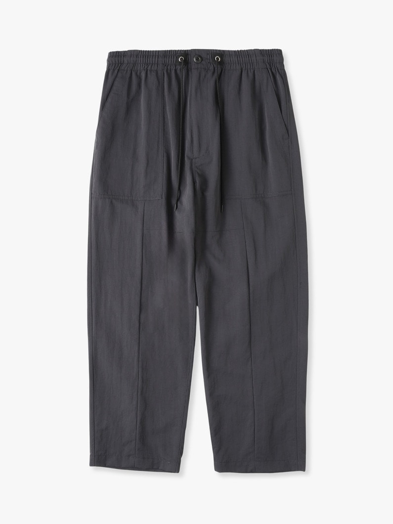 Center Striped Utility Easy Pants 詳細画像 black 1