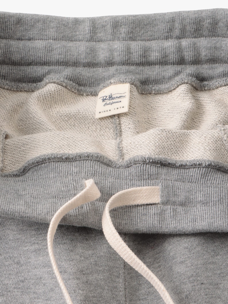 Bamboo Cotton French Terry Sweat Pants 詳細画像 beige 4