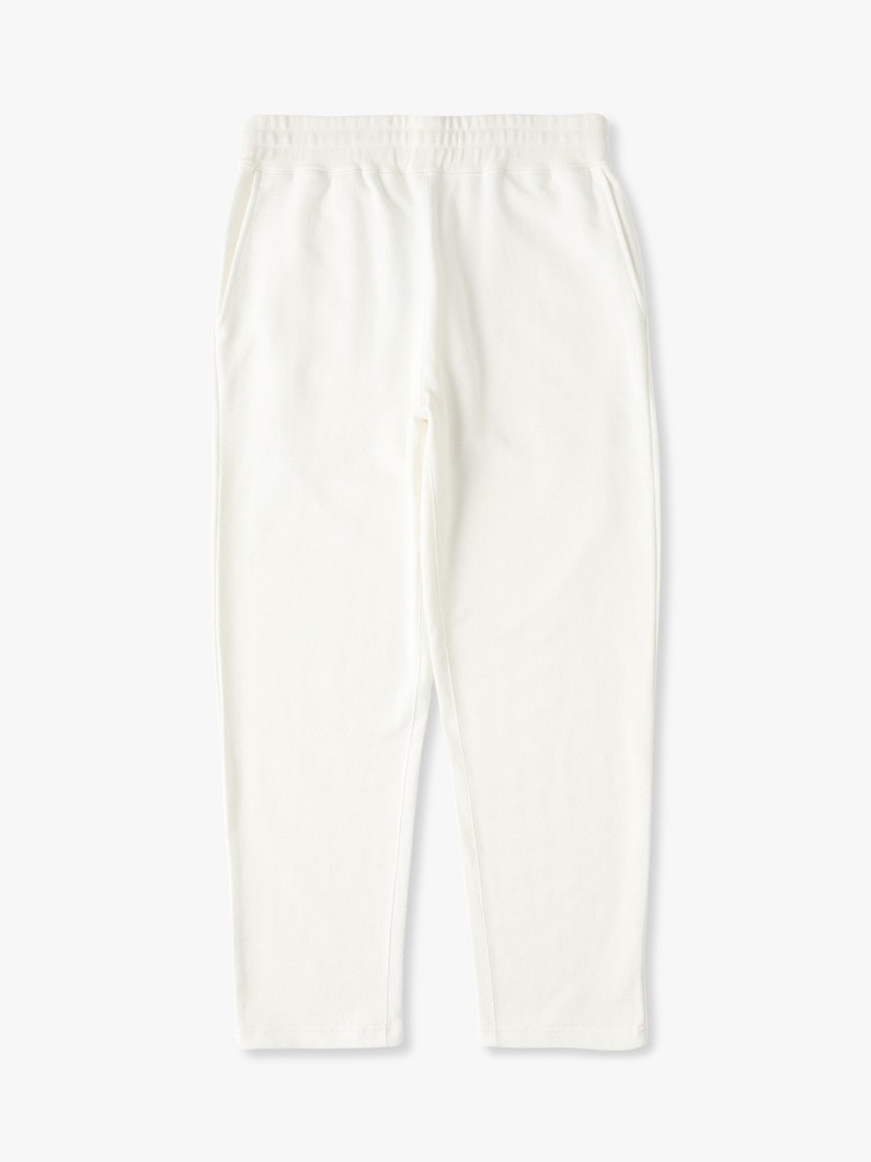 Bamboo Cotton French Terry Sweat Pants 詳細画像 off white