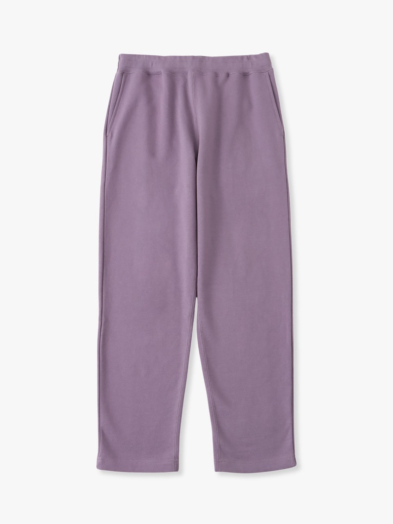 Bamboo Cotton French Terry Sweat Pants 詳細画像 purple