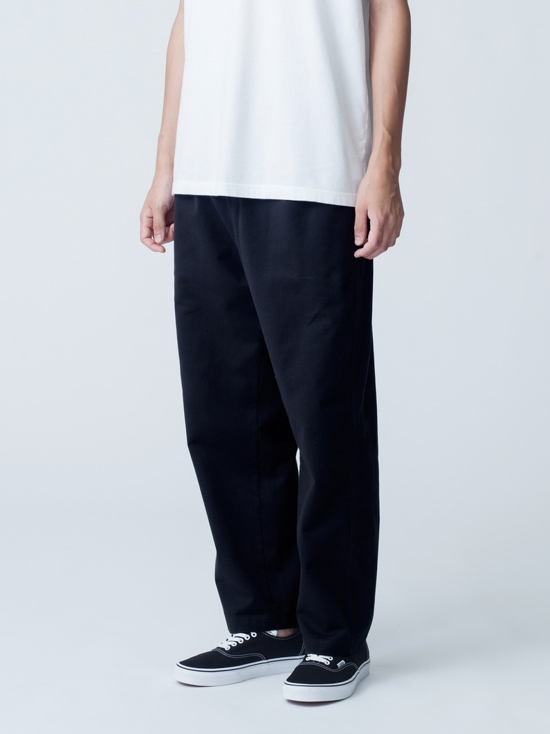 Organic Cotton Jersey Pants 詳細画像 black 1