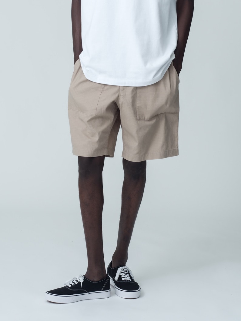 Ripstop Military Shorts 詳細画像 beige 2