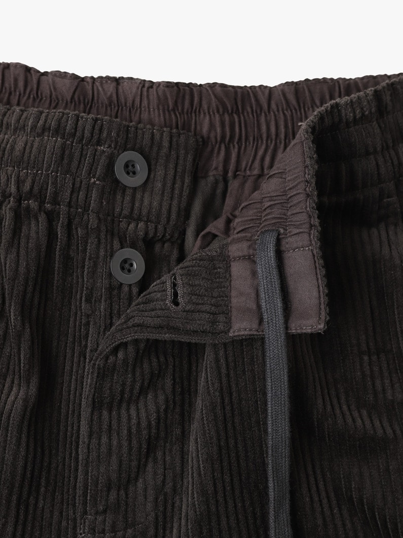 Corduroy Easy Pants 詳細画像 dark brown 2