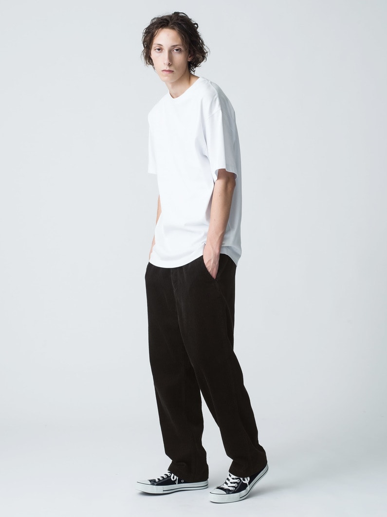 Corduroy Easy Pants 詳細画像 dark brown 2