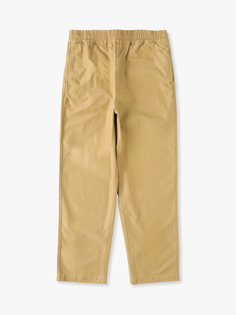 Organic Cotton Compact Cloth Chino Pants 詳細画像 beige 1