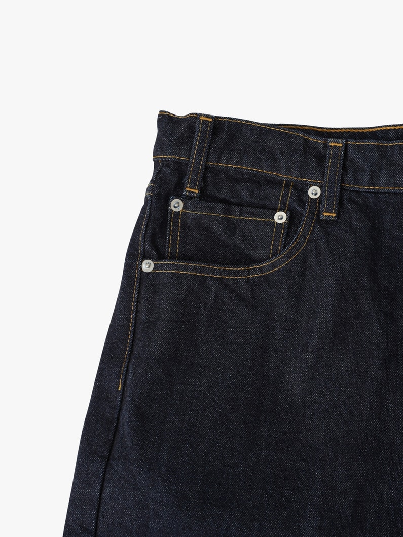 Knight Wide Fit Denim Pants 詳細画像 indigo 3