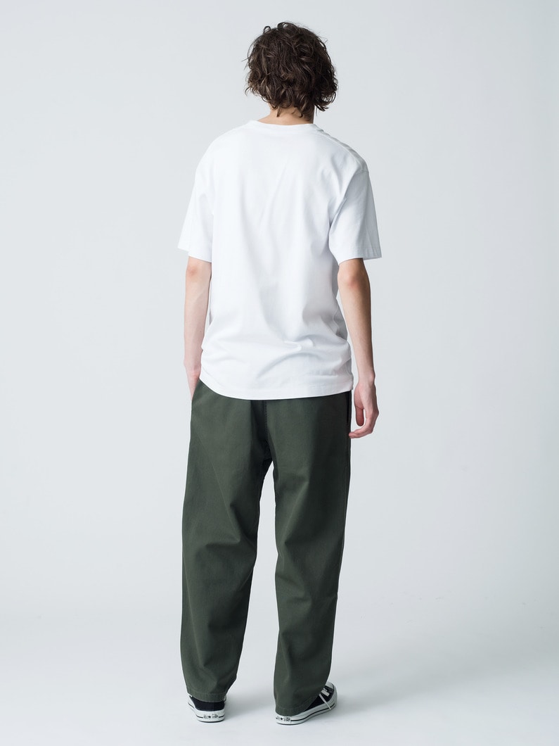 Organic Cotton Twill Pants | パンツ 詳細画像 olive 4