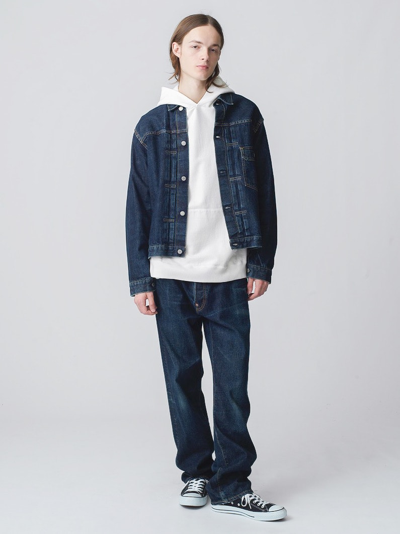 Washed Denim Straight Fit Pants【パンツ】 詳細画像 indigo 2