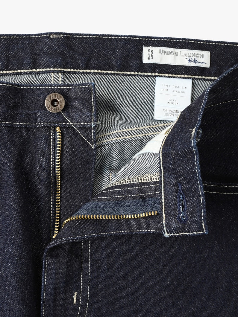 Tapered Fit Organic Cotton Denim Pants 詳細画像 indigo 2