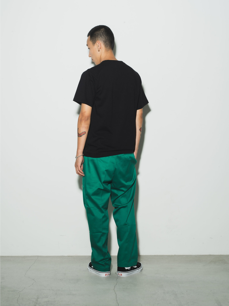 フレックス ワーク クロップドパンツ 詳細画像 green 3