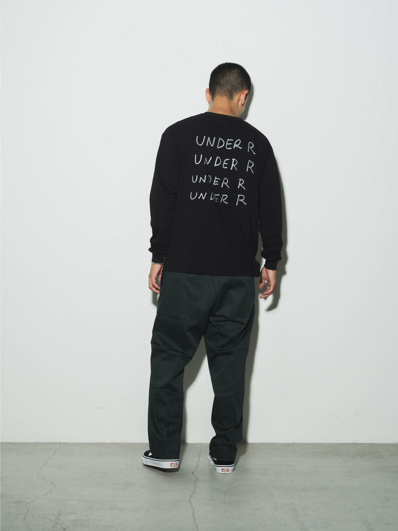 フレックス ワーク クロップドパンツ 詳細画像 olive 3