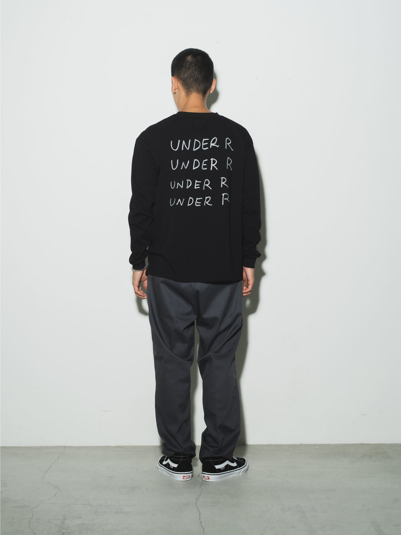 フレックス ワーク クロップドパンツ 詳細画像 gray 3