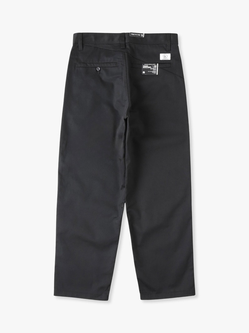 Wide Tapered Fit Pants 詳細画像 black 1