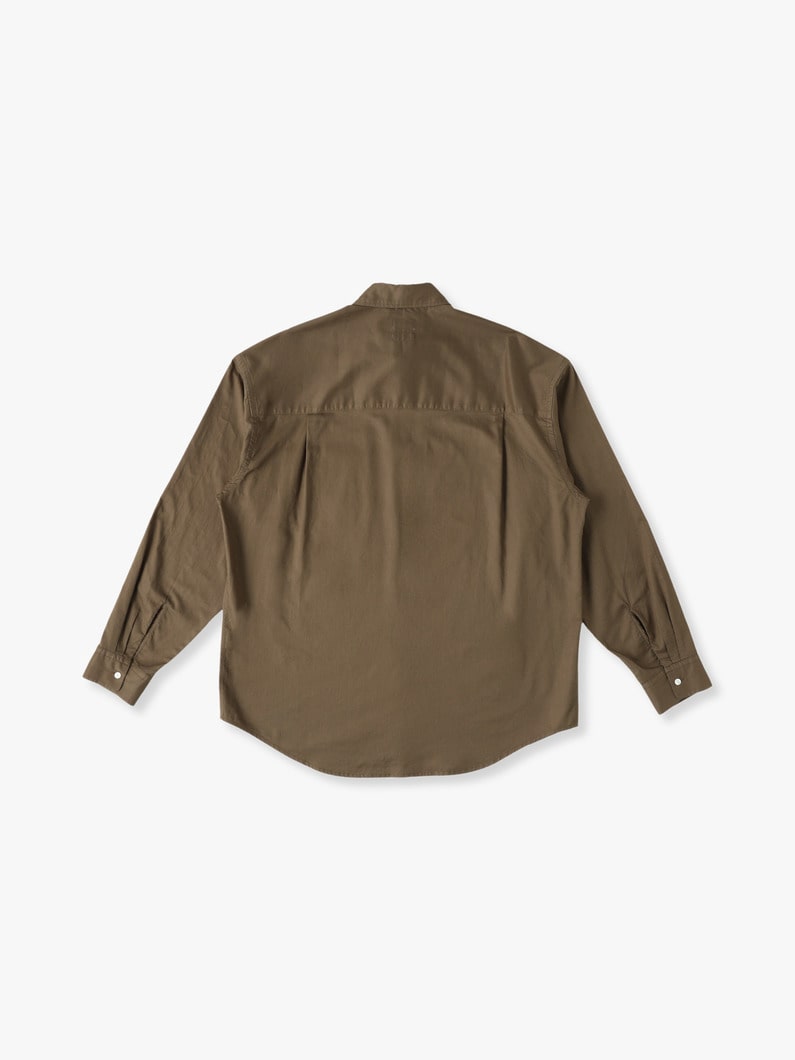 Albini Oxford Shirt 詳細画像 khaki 1