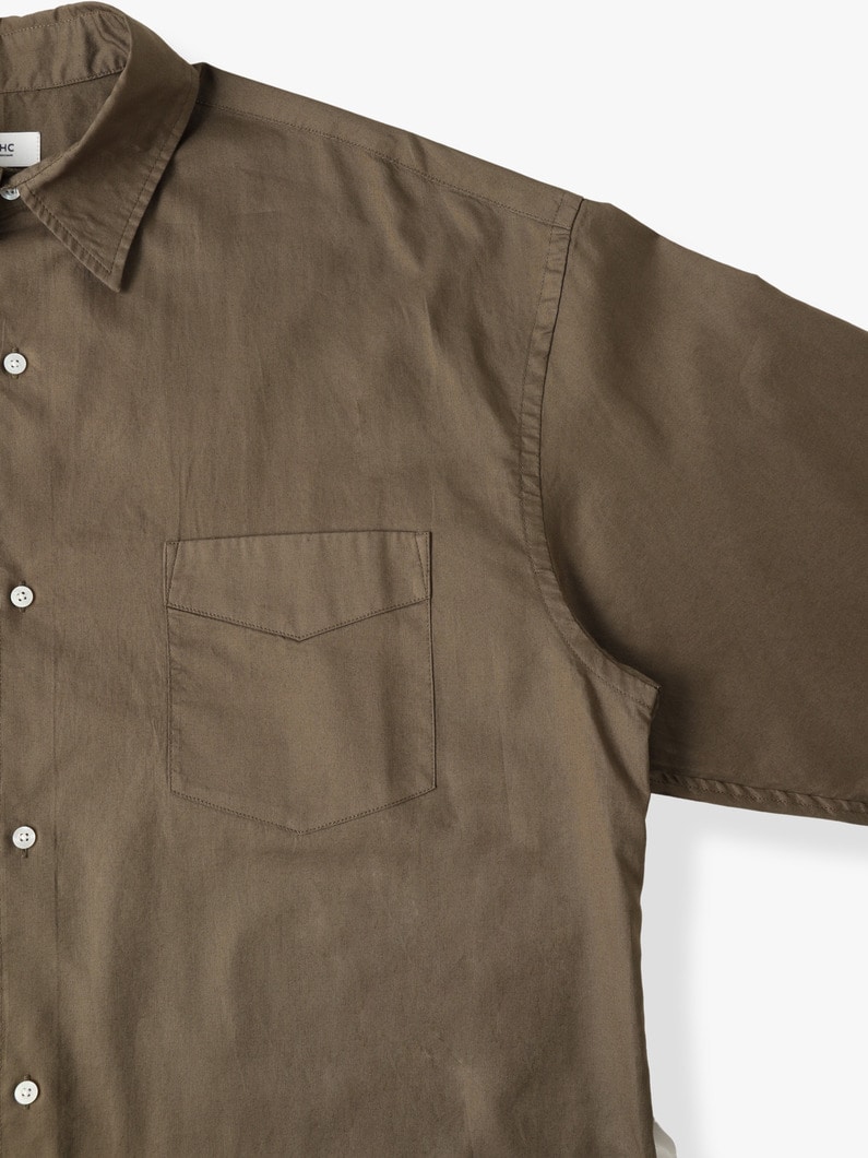 Albini Oxford Shirt 詳細画像 khaki 2