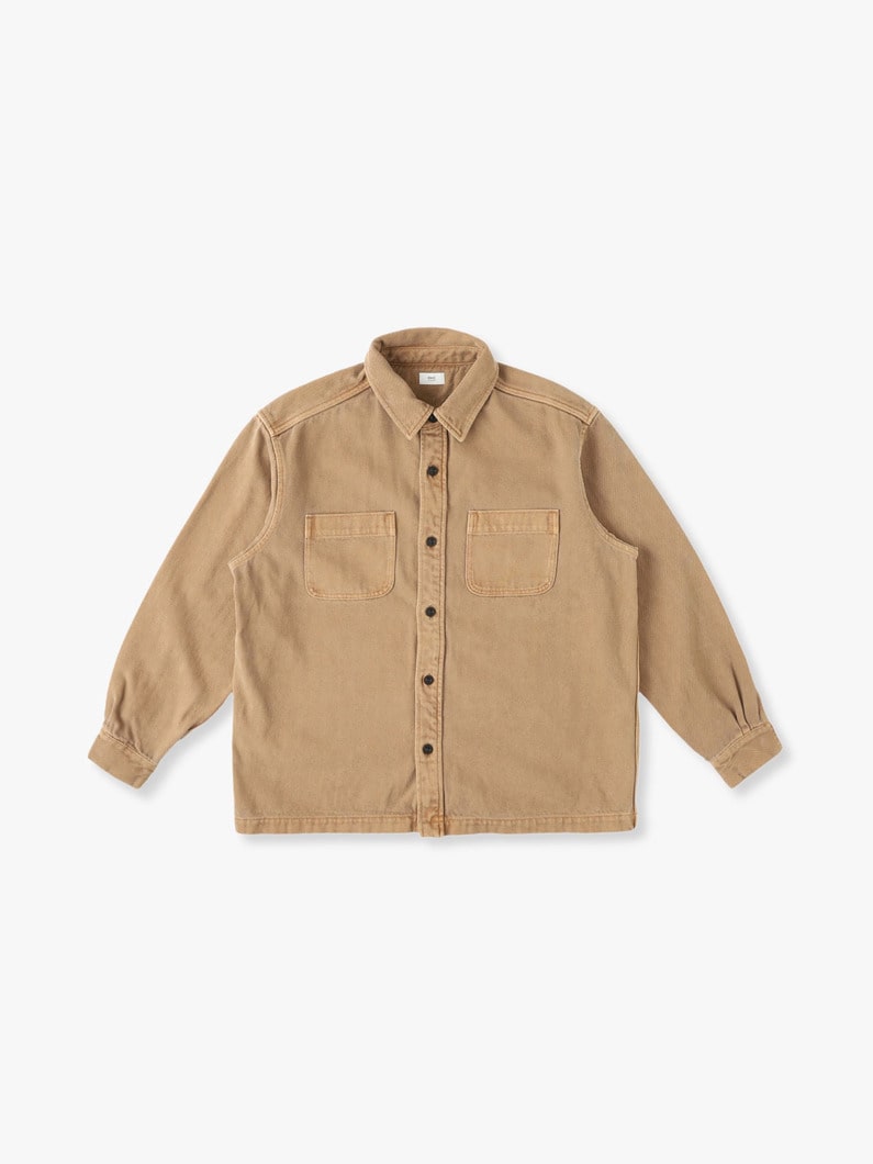 Drill Shirt 詳細画像 camel 4