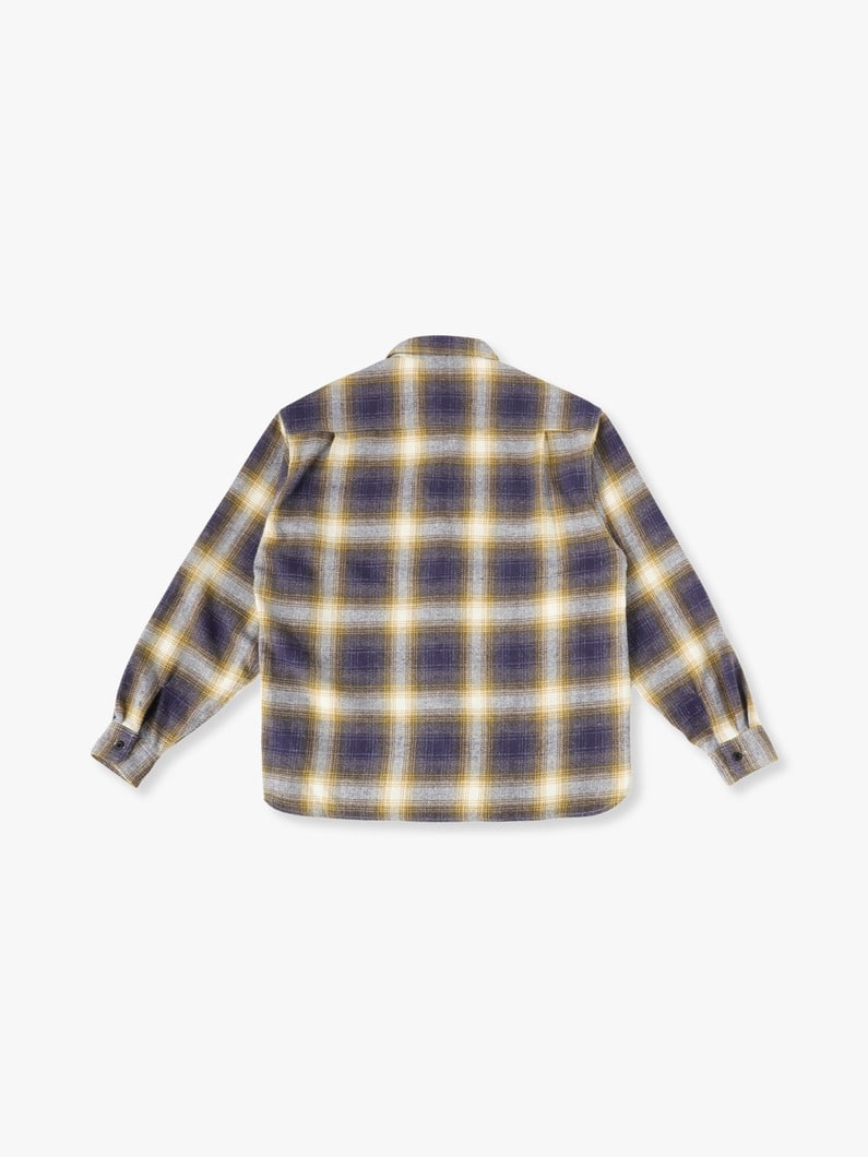 Nep Checked Shirt 詳細画像 olive 1