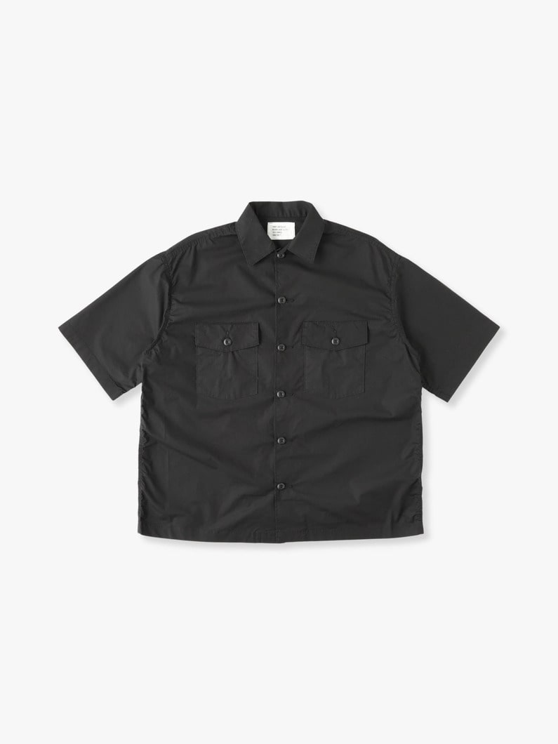 Army Short Sleeve Shirt 詳細画像 black 2