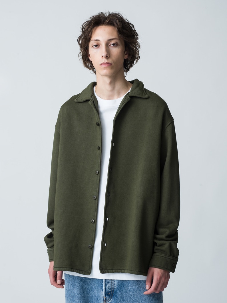 Sweat Botton Shirt 詳細画像 olive 1