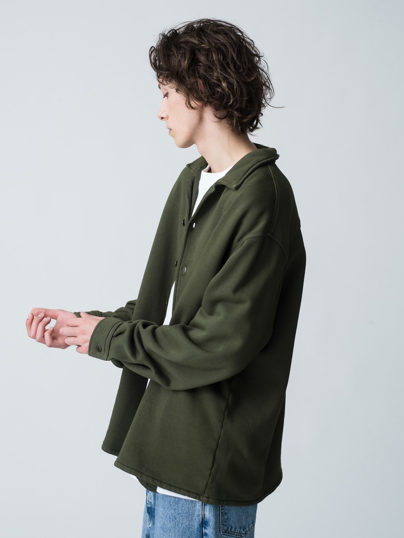 Sweat Botton Shirt 詳細画像 olive 2