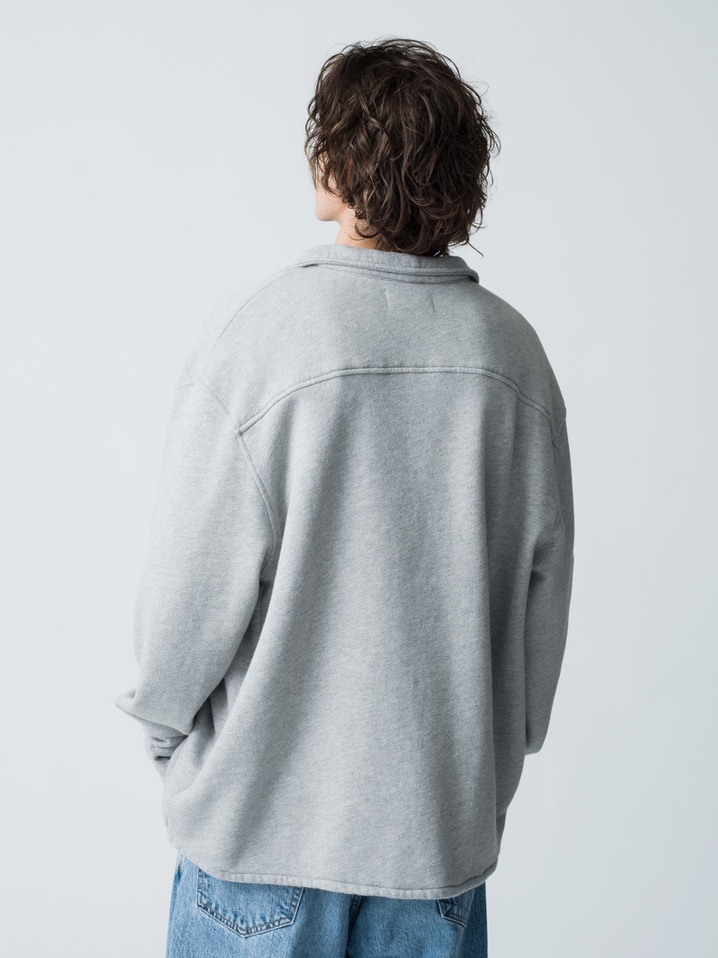 Sweat Botton Shirt | シャツ 詳細画像 gray 3