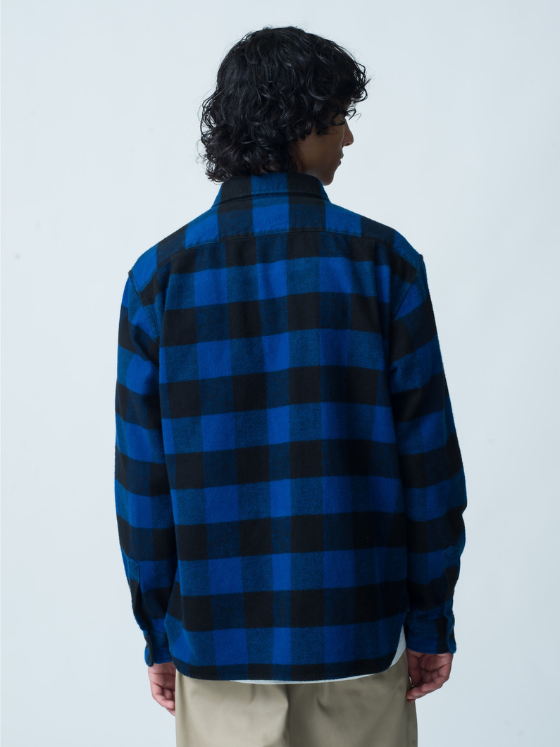 Heavy Twill Plaid Shirt 詳細画像 blue 2