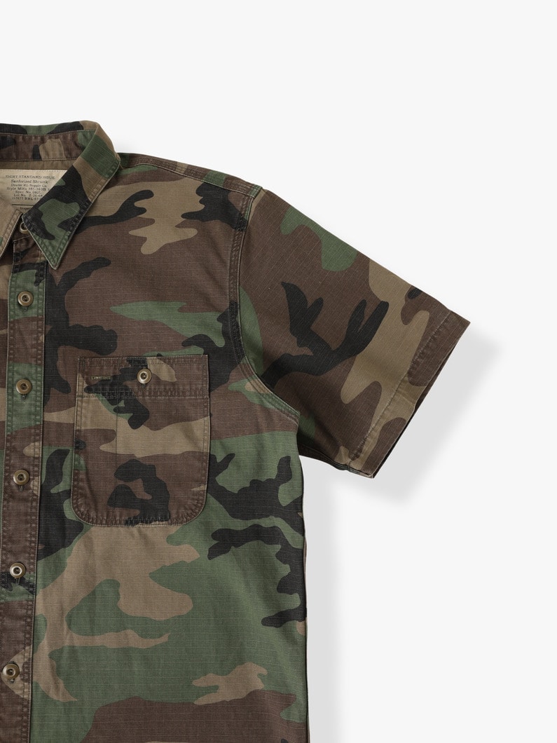 Craftman Short Sleeve Shirt 詳細画像 camo 2