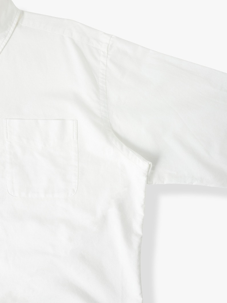 Organic Cotton Botton Down Shirt【シャツ】 詳細画像 white 2