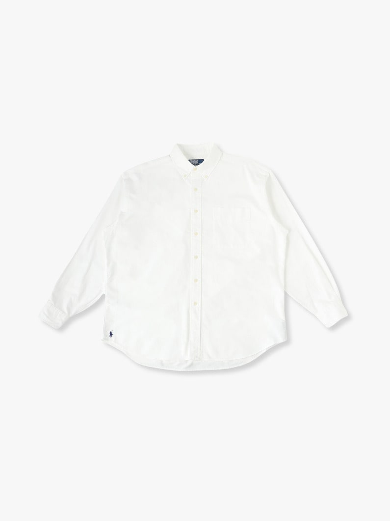 Organic Cotton Botton Down Shirt【シャツ】 詳細画像 white 1