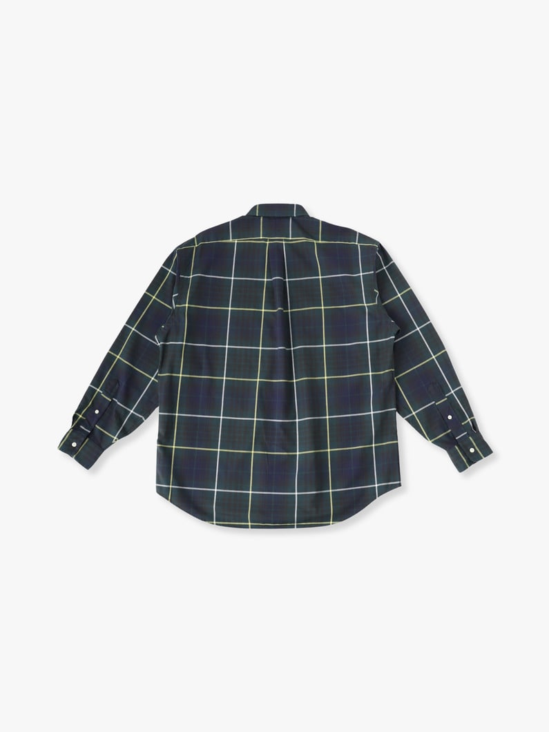 Checked Botton Down Shirt（navy） | シャツ 詳細画像 navy 1