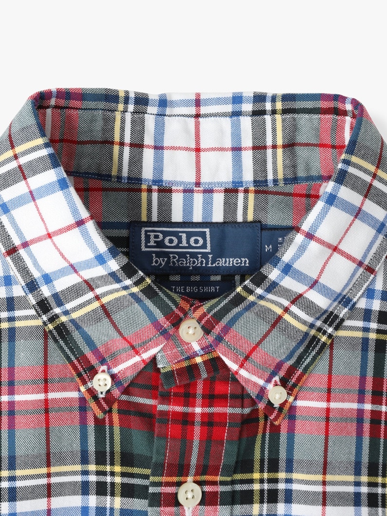 Checked Botton Down Shirt（red）【シャツ】 詳細画像 red 4