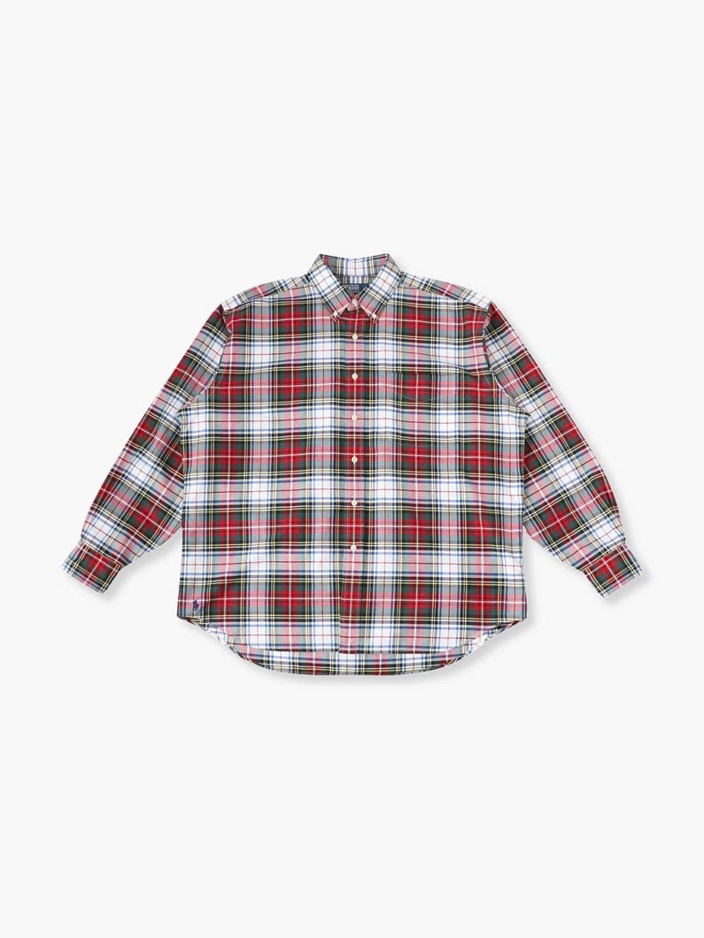 Checked Botton Down Shirt（red）【シャツ】 詳細画像 red 3