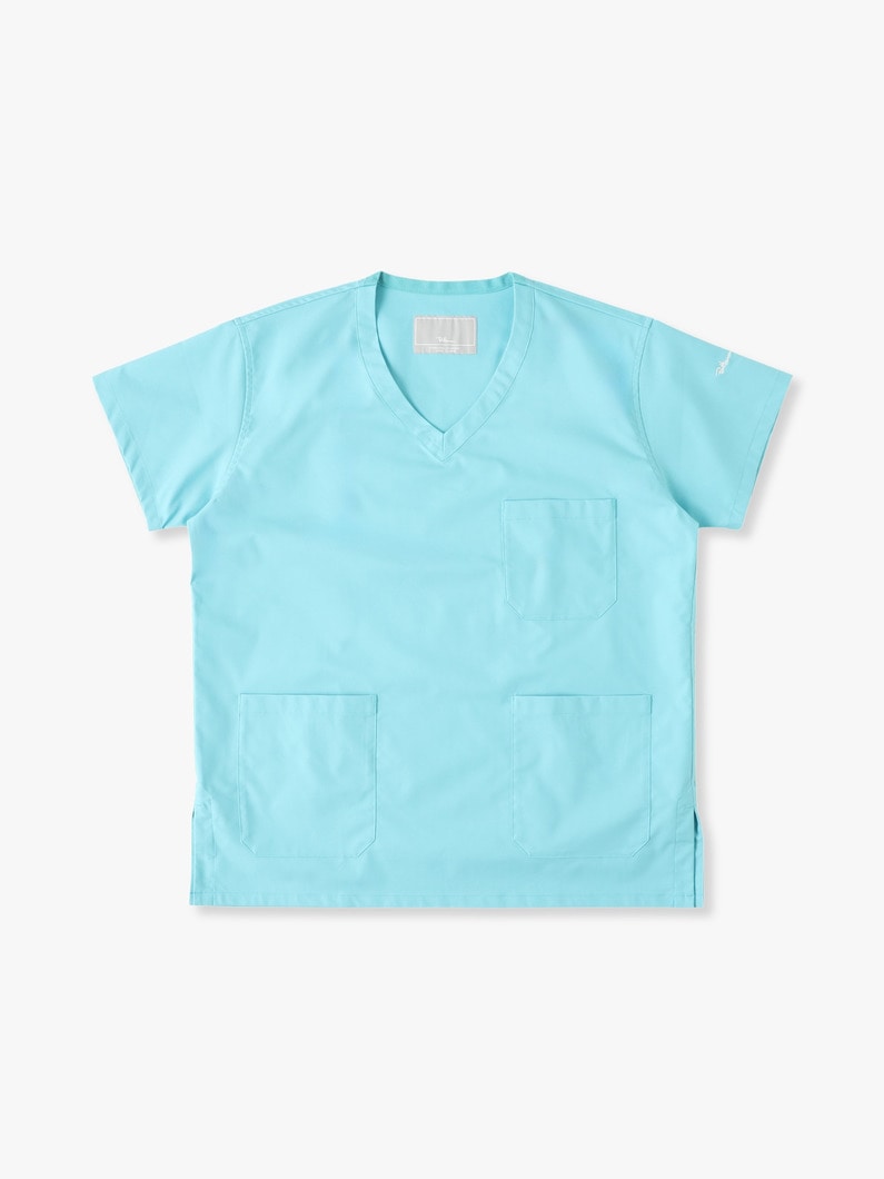 Scrub Tops（men） 詳細画像 turquoise